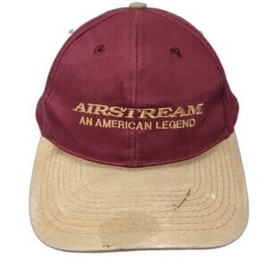 Toppers Airstream An American Legend Hat Baseball Cap Red One Size Slideback